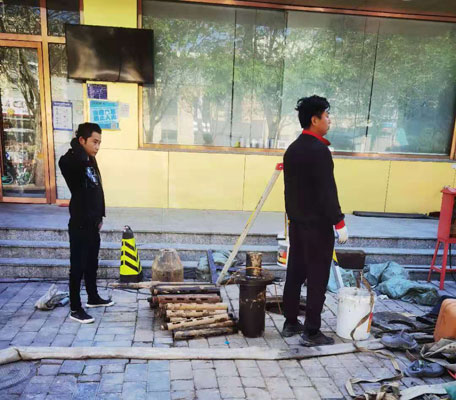 雄县马路顶管施工